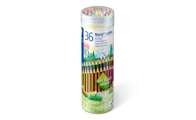 Staedtler Metal Tin Containing 36 Colored Pencils In Assorted Colors